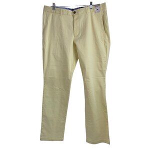 Tommy Bahama Men's Yellow Chino Pants 38x34 Cotton Blend NWT 7251 Vacay Cruiz